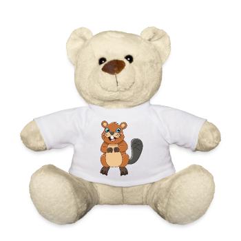 Biber - Teddy - Weiß - Vorne