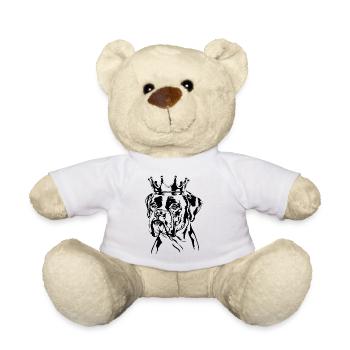 Allemand BOXER Chien Krone chiens Wilsigns - Nounours - blanc - Devant