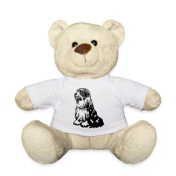 Bobtail - Teddy Bear - white - Front