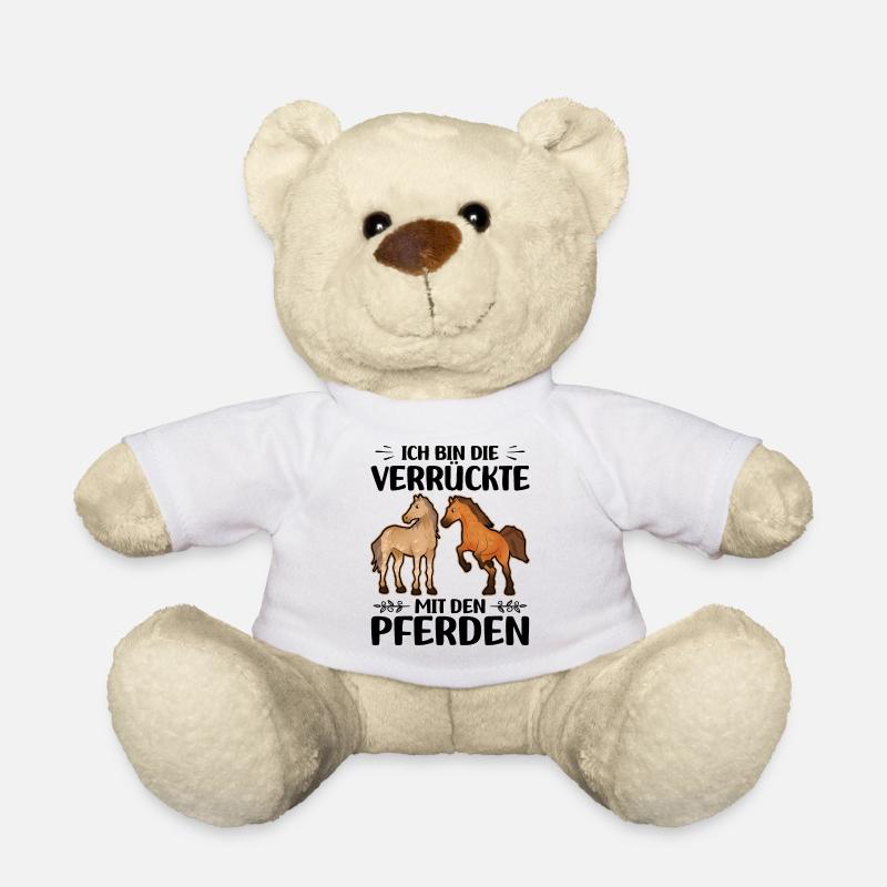 Pferde - Teddy - Weiß