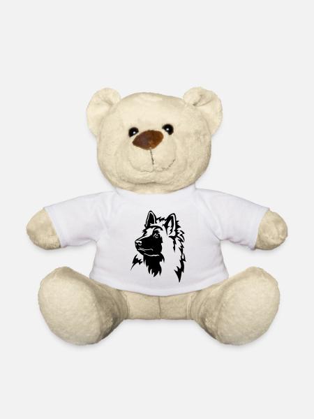 Tervueren Kopf - Teddy - Weiß