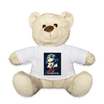 Beethoven - Teddy Bear - white - Front