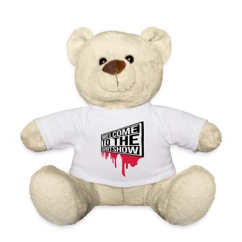 Blood Welcome Shitshow - Nounours - blanc - Devant
