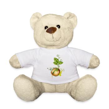 zartes Samenkorn in der Erde keimt - Teddy - Weiß - Vorne