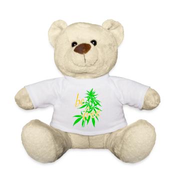 be free Hanf Blätter - Teddy - Weiß - Vorne