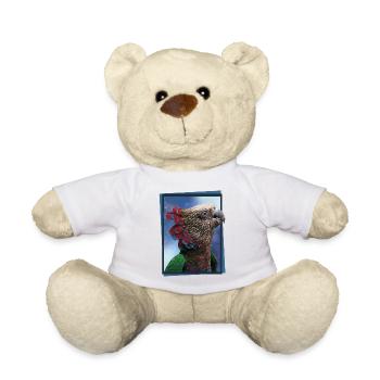 Der Cacique-Papagei - Teddy - Weiß - Vorne