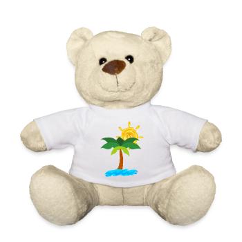 Palme - Teddy - Weiß - Vorne