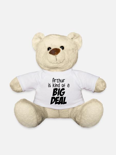 Arthur est un peu un gros problème - Nounours - blanc