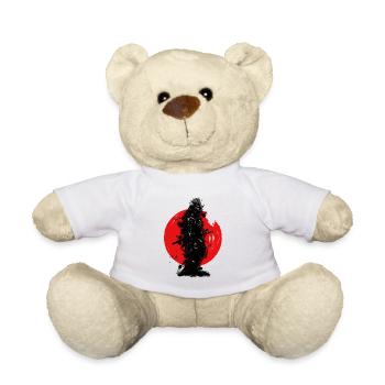 Chemin d’un guerrier - Nounours - blanc - Devant