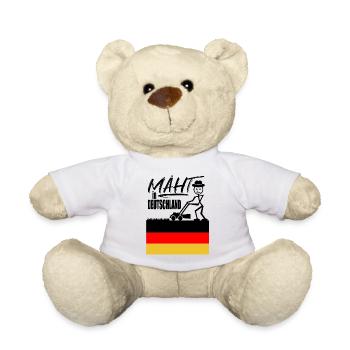 Mäht in Deutschland - Teddy - Weiß - Vorne
