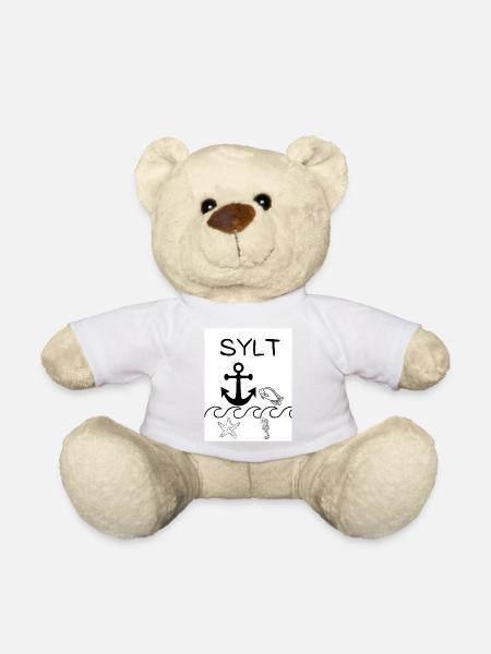 Sylt T-Shirt - Teddy - Weiß