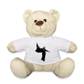 Dunkler Schattenkrieger mit rotem Lichtstab - Teddy - Weiß - Vorne