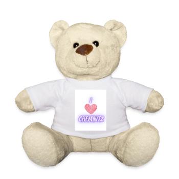 Heimatliebe zur Stadt Chemnitz - Teddy - Weiß - Vorne