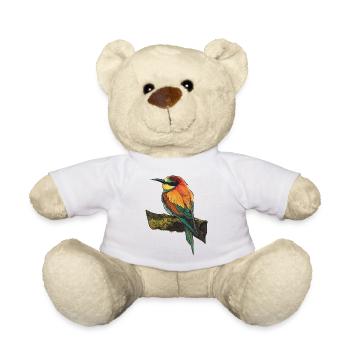 Vogel - Teddy - Weiß - Vorne