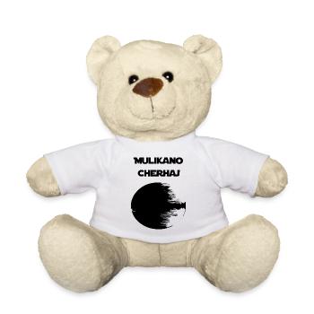 Mulikano Cherhaj (black) - Teddy Bear - white - Front