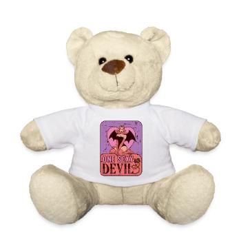Sexy Teufel - Teddy - Weiß - Vorne