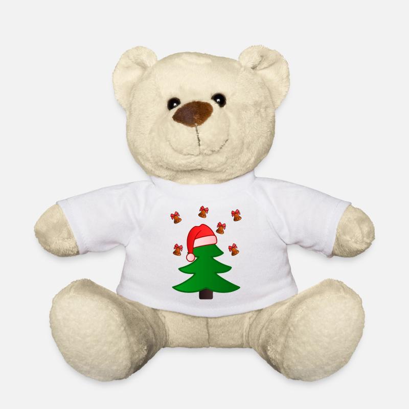 Christmas tree - Teddy Bear - white
