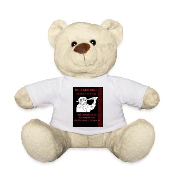 NAILL GLÚN DUBH, ANCÊTRE DES O NEILL - Nounours - blanc - Devant