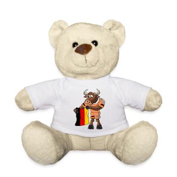 Ventilateur allemand Taureau - Nounours - blanc - Devant
