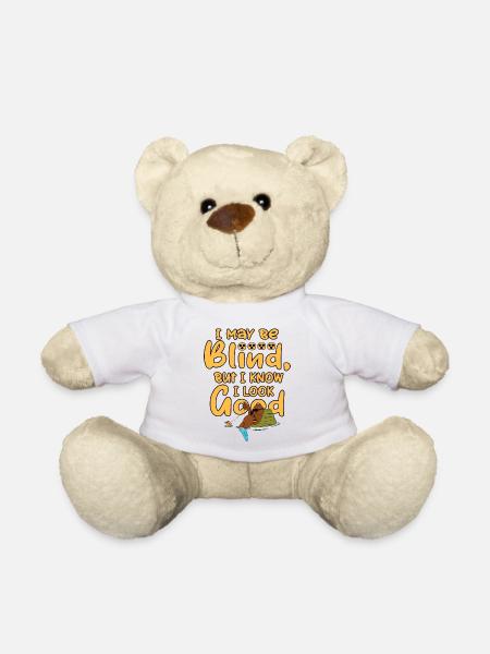 Ich bin vielleicht Blind, aber - Teddy - Weiß
