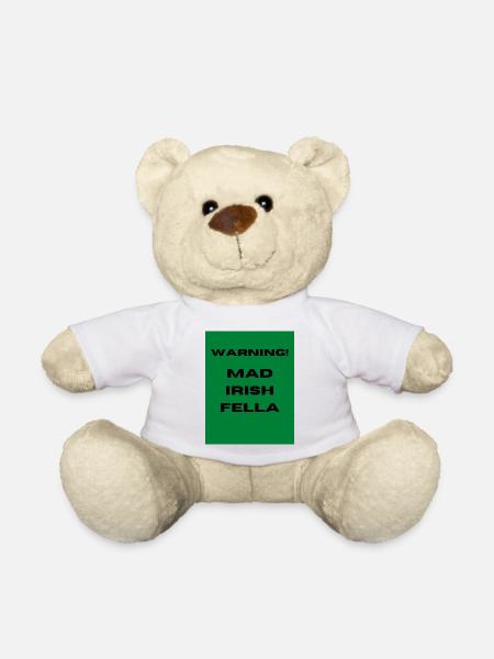 Mad Irish Fella - Teddy - Weiß