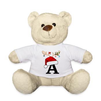 Brief an den Weihnachtshut - Teddy - Weiß - Vorne