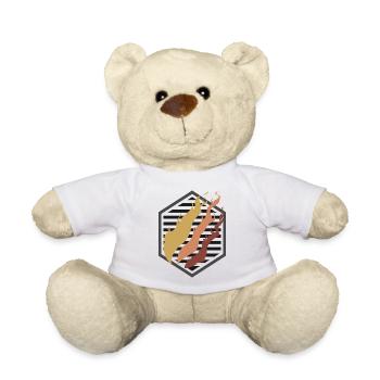 Fire Merch Edition - Teddy Bear - white - Front