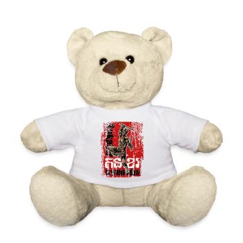 Cambodge Khmer Sports Fighter Bokator I Cadeau - Nounours - blanc - Devant
