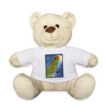 The Yucatecan parrot - Teddy Bear - white - Front