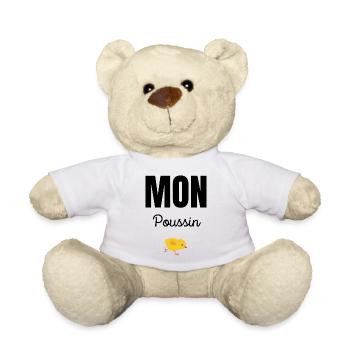 mon poussin - Nounours - blanc - Devant