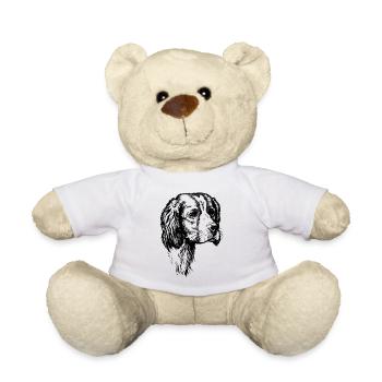 Portrait de l’IRW Setter - Nounours - blanc - Devant