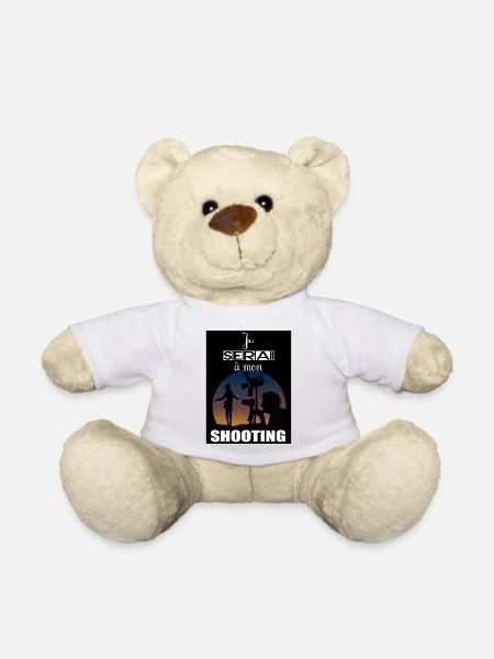 Ich werde schießen - Teddy - Weiß