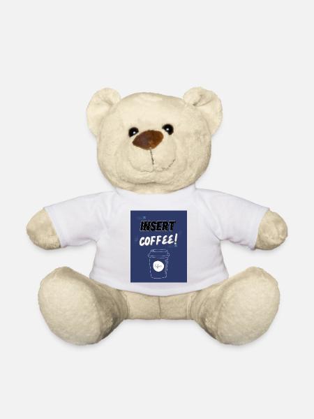 Insert Coffee LSHWBDG - Teddy Bear - white