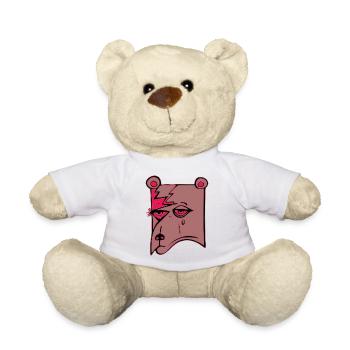 Mamo l'ours triste - Nounours - blanc - Devant