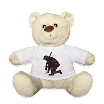 Blood makes the grass grow - Teddy - Weiß - Vorne