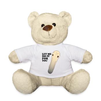 Let Me Do It For You Meme Dog Borzoi Funny - Nounours - blanc - Devant