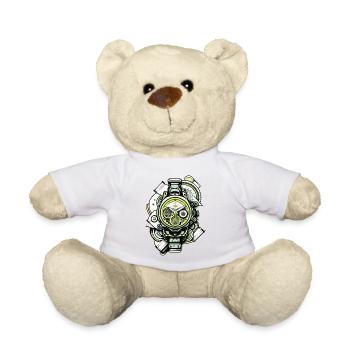 Uhr als Automatic oder Handaufzug für Vintage Fans - Teddy - Weiß - Vorne