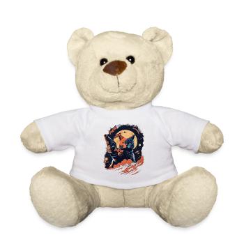 Pew Pew Pew - Teddy Bear - white - Front