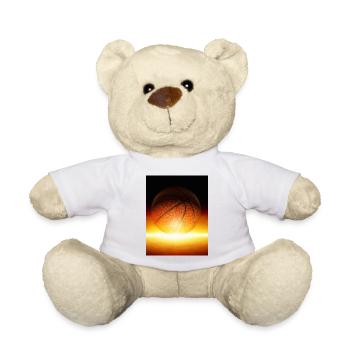 Basketball-Planet unter der Sonne 🏀☀️ - Teddy - Weiß - Vorne