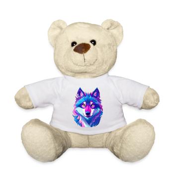 Wolf - Teddy - Weiß - Vorne