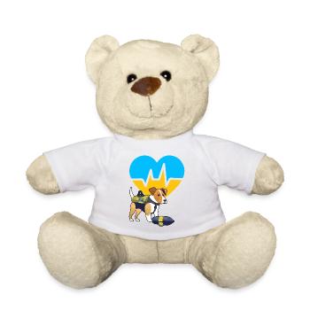 Patron-Ukrainischer Hund - Teddy - Weiß - Vorne