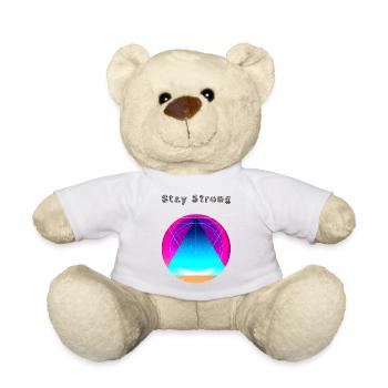 Stay Strong - Teddy - Weiß - Vorne