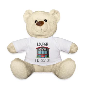 louper le coach - Nounours - blanc - Devant
