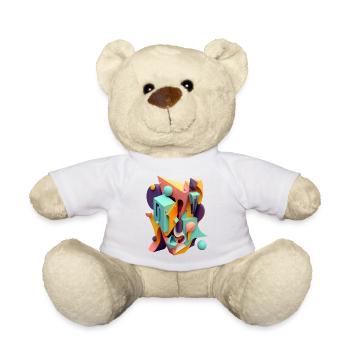 3D - Teddy - Weiß - Vorne