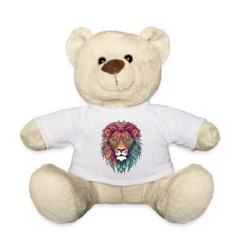 Lion - Nounours - blanc - Devant