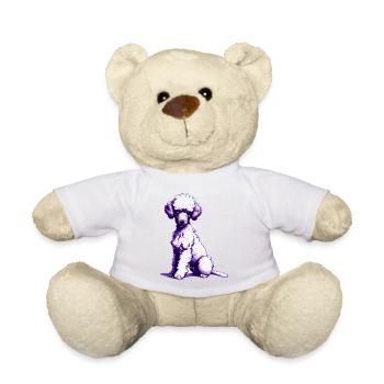 Pudelwelpe Hundehalter Pudel Hundewelpe Hundeliebe - Teddy - Weiß - Vorne