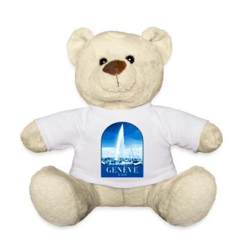 Geneva JetdEau Harbour Motif - Nounours - blanc - Devant