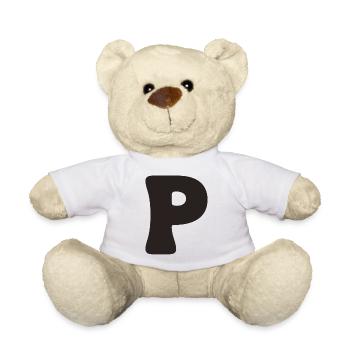 P - Nounours - blanc - Devant