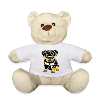 Rottweiler Chien Rottweiler Chiot Chien Chiot Chiens - Nounours - blanc - Devant