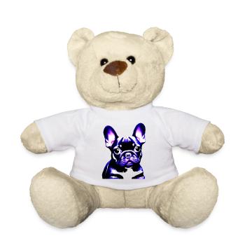 Chiens Chien bouledogue Français Chien Propriétaire - Nounours - blanc - Devant